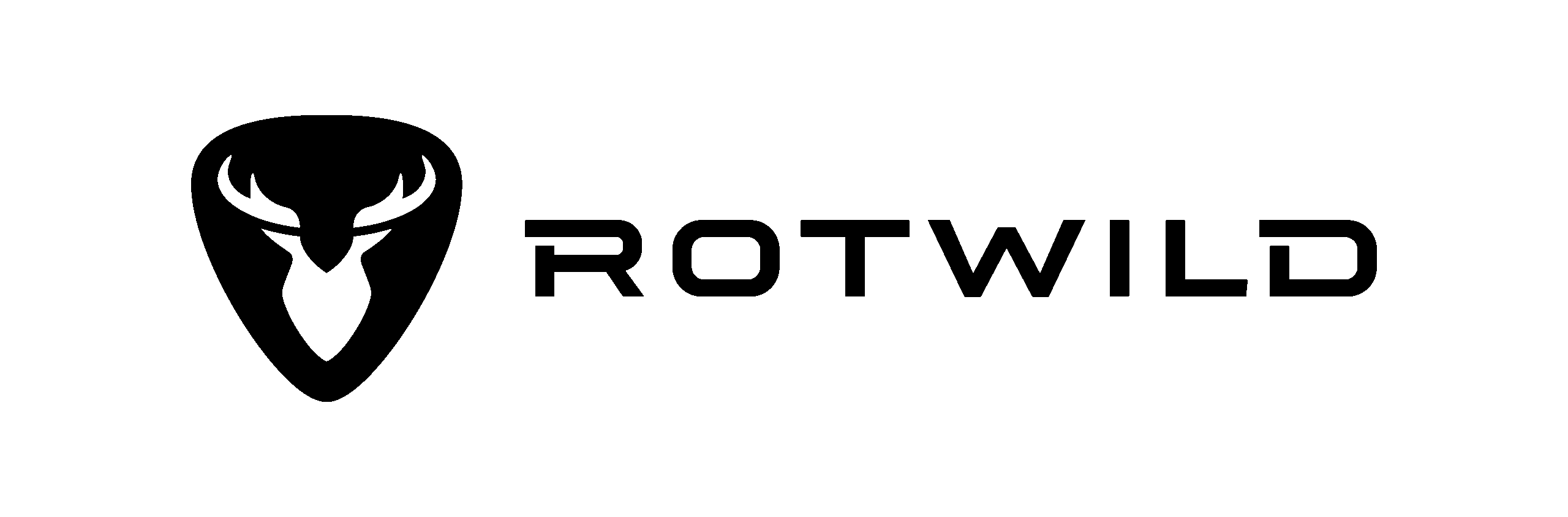Logo Rotwild schwarz weiß